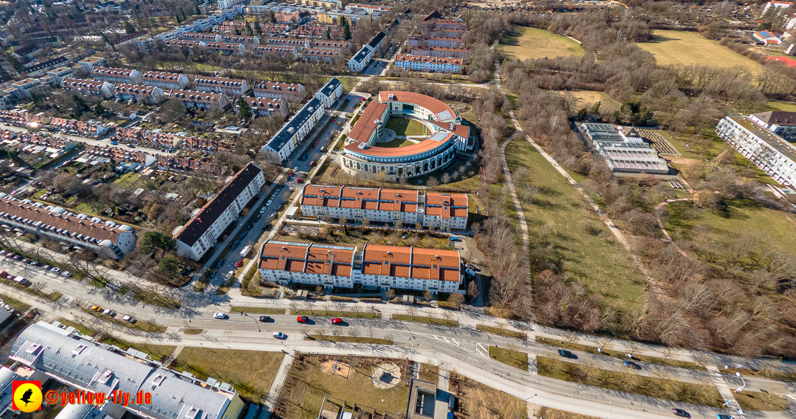 20.02.2023 - der Hachinger Bach zwischen Berg am Laim und Neuperlach